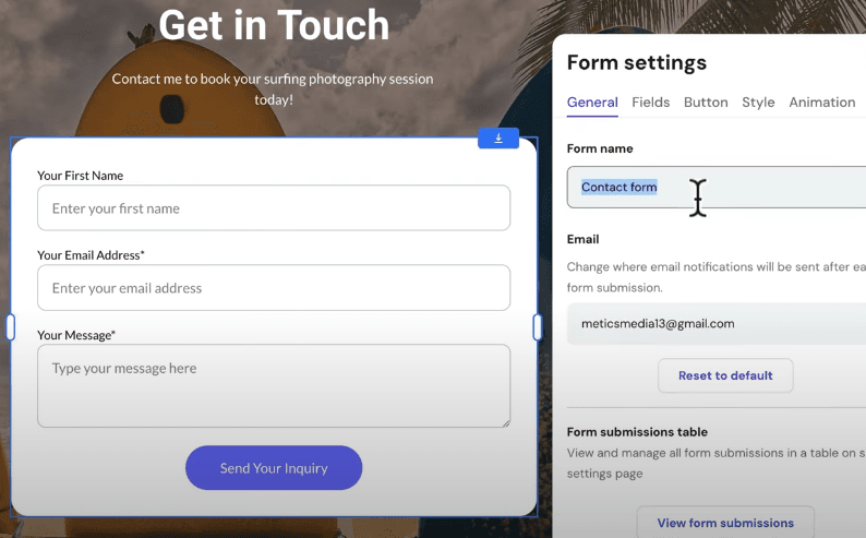 Hostinger website builder