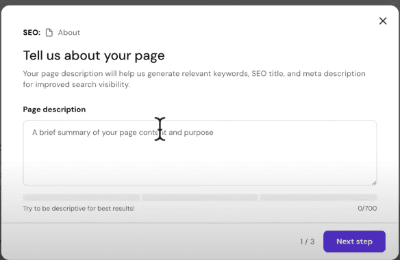 Hostinger website builder