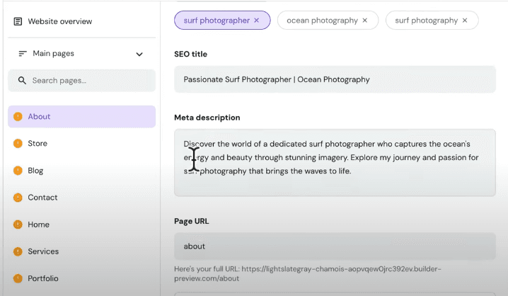 Hostinger website builder
