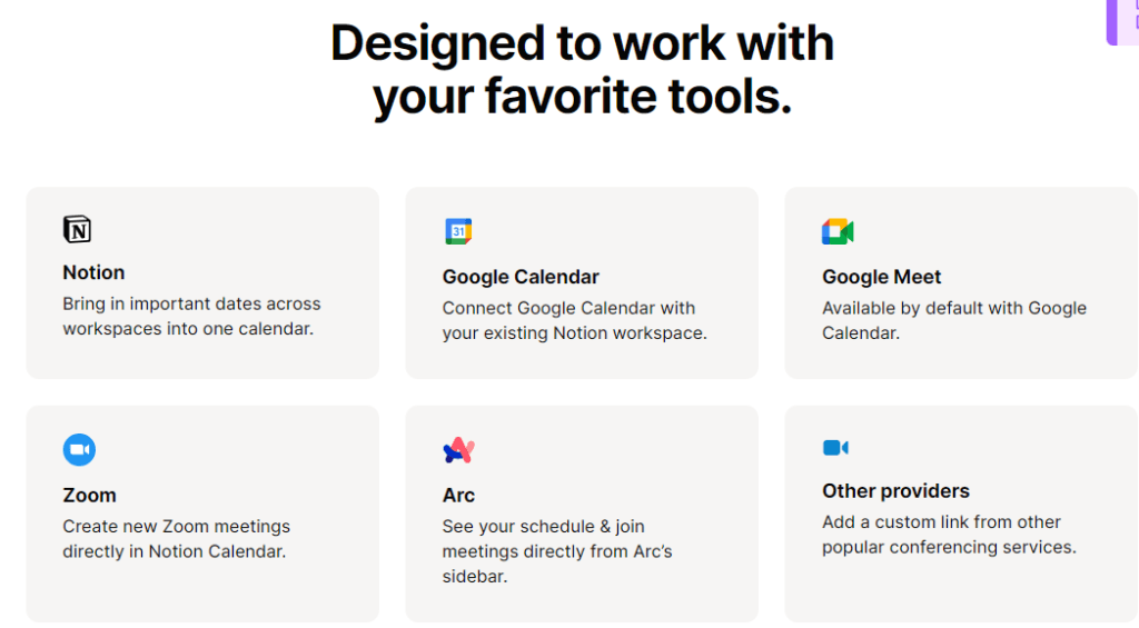 Notion Review: integrations