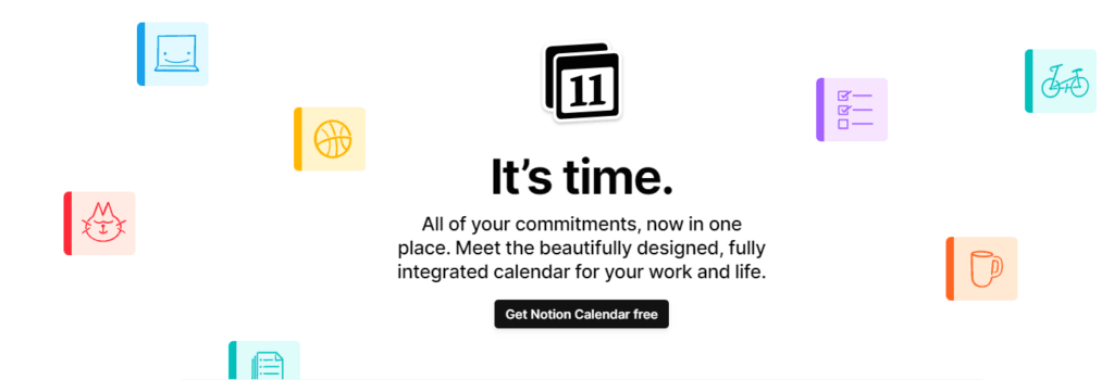 Notion Review: calendar